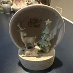 Grasslands Road Light-up Christmas Grotto Silent Night Deer Tree Scene Decor. Fixed Price $22.00.