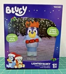 Bluey 3.5FT Inflatable Lighted Christmas Yard Decor Airblown Gemmy Cracker New. Fixed Price $31.88.