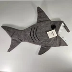 Christmas Stocking Gray Shark With Teeth 18" Gift Decor. Fixed Price $9.59.