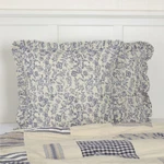 Vhc Doylestown Farmhouse Floral Fabric Euro Sham 26X26. Fixed Price $23.95.