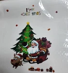Dosminer Christmas Window Clings, Cute Santa Claus Tree Sticker. Fixed Price $5.56.