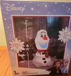 Disney Frozen Olaf 4FT Airblown Inflatable Snowman Christmas Outdoor Yard Decor. Fixed Price $32.95.