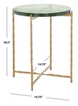 Safavieh Tengah Round Glass Accnt Table, Reduced Price 2172780412 ACC3213A. Fixed Price $109.00.
