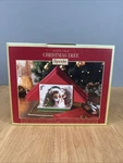 Spode Christmas Tree Napkin Holder With Salt & Pepper Set Nib. Fixed Price $39.00.