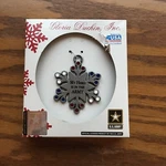 Nos Hero The Army" Gloria Duchin Pewter Collectable Christmas Ornament. Fixed Price $14.25.