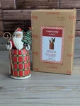 Jim Shore 2020 Enesco Country Living Santa With Tree Ornament 4.5" 6007451. Fixed Price $25.00.