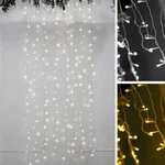 5 Feet Icicle Led Fairy String Lights Backdrop Garland Party Home Decorations. Fixed Price $19.65.