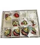 Midwest Blown Glass Ornaments Mixed Lot Of 9 Czech Republic Nwt. Fixed Price $39.37.