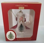 Spode Christmas Tree Angel Ornament XT8610-XC New In Box 3" Ceramic. Fixed Price $12.00.