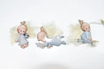2001 The Bradford Editions #88861 Snow Angels Holiday Collections Set Of 3. Fixed Price $29.99.