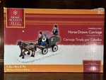 Home Accents Holiday Canterbury Lane Horse-drawn Carriage (#049696262033). Fixed Price $20.00.