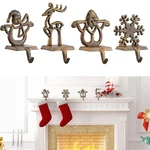 Ywzhenyu 4 Pack Christmas Stocking Holder Durable Hanger Hooks For M.... Fixed Price $108.27.