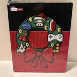Think Geek Christmas Wreath 8BIT Lighted 2011 Retro Video Game New Sealed. Fixed Price $49.95.