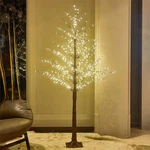 6FT Pre-lit Brown Twig Tree With 690 Fairy Lights For Holiday Decor. Fixed Price $166.99.