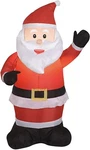 Gemmy Holiday Inflatables Airblown 4 Foot Santa Christmas Decoration. Fixed Price $39.99.