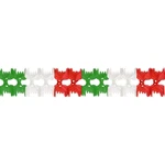 Beistle Red, White, Green Pageant Garland - Fiesta/cinco De Mayo Party. Fixed Price $14.40.