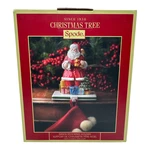 Spode Christmas Tree Santa Stocking Holder New Sealed Box. Fixed Price $32.00.