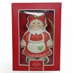 New Lenox Mrs Claus #840115 Cookie Mold Ornament 6" Christmas Tree Holiday Decor. Fixed Price $19.99.