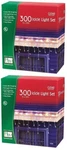 (2) Holiday Wonderland 14084W-88 300 Count Clear Icicle Christmas Light Sets. Fixed Price $61.89.