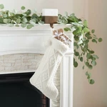 Safavieh Holiday White Cookie Stocking (set Of 2) HOL1003A-SET2. Fixed Price $51.00.