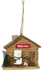 Ganz S'mores Welcome To Our Cabin Ornament, Polyresin, 3" Height (MX181798). Fixed Price $19.99.