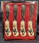 Lenox Winter Greetings Set Of 4 Stainless Spreaders New Box Labels. Fixed Price $21.00.