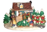 Cobblestone Corners Christmas Village 2003 Trees For Sale. Fixed Price $11.39.