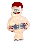 Rudolph 28-IN Bumble With Candy Canes Gemmy Christmas Tinsel Yard Sculpture. Fixed Price $74.99.