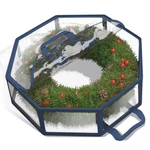 Hearth & Harbor Wreath Storage Container - Clear Christmas Bag.... Fixed Price $14.76.
