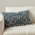 Potterybarn Zea Embroidered Lumbar Pillow Cover. Fixed Price $53.99.