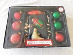 Holiday Time Glass Ornaments Set Count Christmas Tree Dove With Hooks RGW11-1. Fixed Price $18.99.