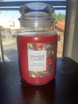 Yankee Candle Home For The Holidays Large Jar 22 Oz Red Scented Christmas New. Fixed Price $35.99.