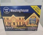 Icicle Lights Westinghouse 150 Indoor/outdoor Clear Free Shipping. Fixed Price $16.89.