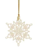 Lenox 2024 Fantasies Snowflake Ornament Annual Christmas Porcelain New. Fixed Price $22.00.