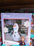 Disney 4 Ft. Olaf Christmas Airblown Inflatable Frozen 1010987332 (new Box). Fixed Price $39.99.