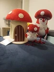 Target Christmas 2024 Featherly Friends Capster Birds & Mushroom House Lot Of 3. Fixed Price $45.00.