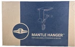 Village Lighting Mantle Hanger For Garland Stocking White 3 Box Metal Adj.. Fixed Price $34.95.