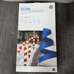 Ge Staybright 4-MARKER Pathway Warm White Led Candy Cane Christmas Light 2127371. Fixed Price $30.00.