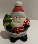 Ceramic Santa Claus Tealight Candle Holder Christmas Holiday Decor. Fixed Price $5.00.