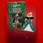 Vtg Holiday Barbie Stocking Hanger Christmas Decoration 1996 Mattel Hallmark. Fixed Price $9.99.