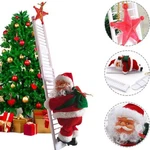 Puroregno Electric Climbing Ladder Rope Santa Claus Doll. Fixed Price $70.00.