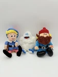 Island Of Misfit Toys Plush Lot Gemmy Christmas Bundle Vintage Retired Set 3 Pcs. Fixed Price $8.10.