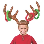 Inflatable Reindeer Antler Hat Ring Toss Game Kids Christmas & Family Fun Toy. Fixed Price $12.50.