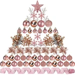 Sratte 94 Pcs Christmas Tree Decorations Set, Ball Ornaments G.... Fixed Price $62.24.