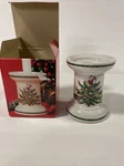 Mikasa Christmas Treats HP306 Candle Pillar Taper Holder Tree. Fixed Price $21.96.