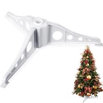 Christmas Stand Plastic Legs White Artificial Xmas Base Holder For Trees.... Fixed Price $33.24.