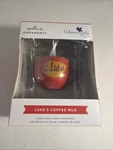 Hallmark Gilmore Girls - Luke's Coffee Mug Christmas Ornament New W/box. Fixed Price $12.99.
