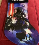 Brand New Disney Star Wars Darth Vader Christmas Holiday Stocking Kurt Adler. Fixed Price $28.50.