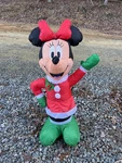 Gemmy Disney Minnie Mouse 3.5 Light Up Airblown Inflatable. Fixed Price $40.00.