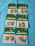 Lot Of 6 Pkg Darice Holiday Trimmings Heart Candy Ornaments Christmas Valentine. Fixed Price $10.00.